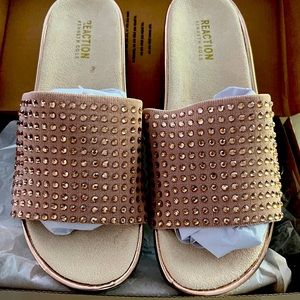 Kenneth Cole jewel slides from Nordstroms never worn size 9.5